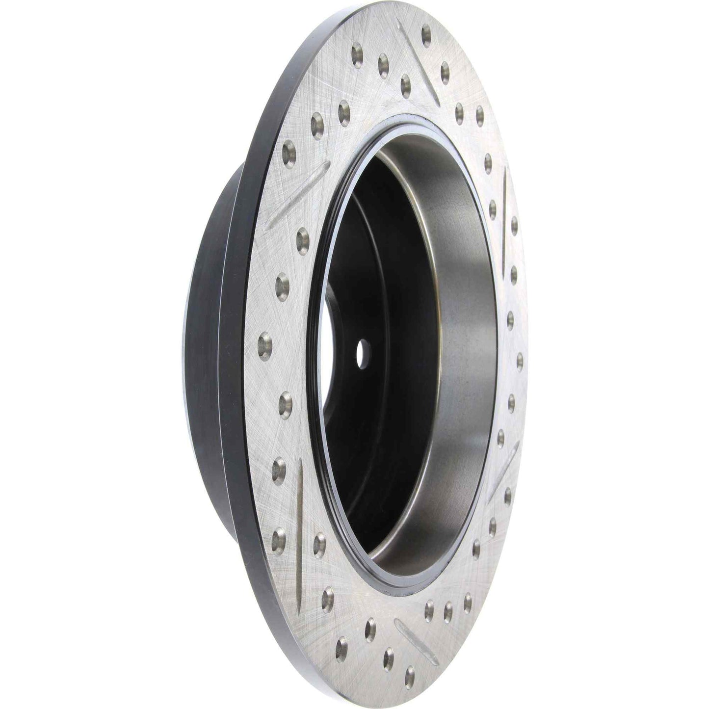 StopTech Sport Drilled/Slotted Brake Rotor; Rear Right