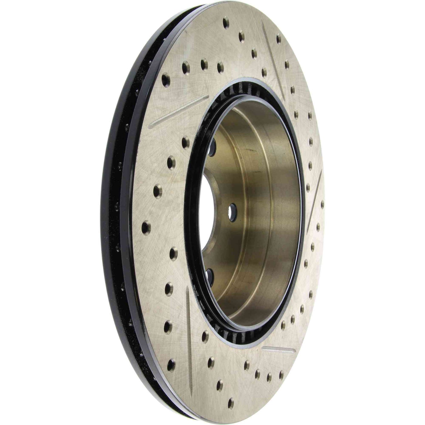 StopTech Sport Cryo Drilled/Slotted Brake Rotor; Rear Right