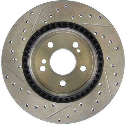 StopTech Slotted & Drilled Sport Brake Rotor 127.35030L