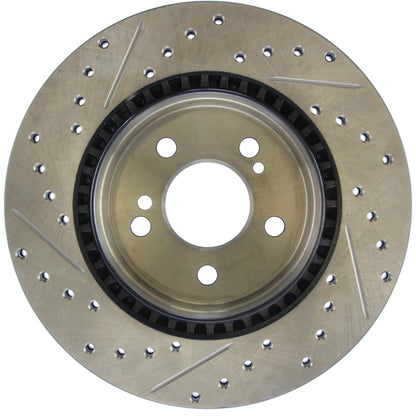 StopTech Slotted & Drilled Sport Brake Rotor 127.35030L