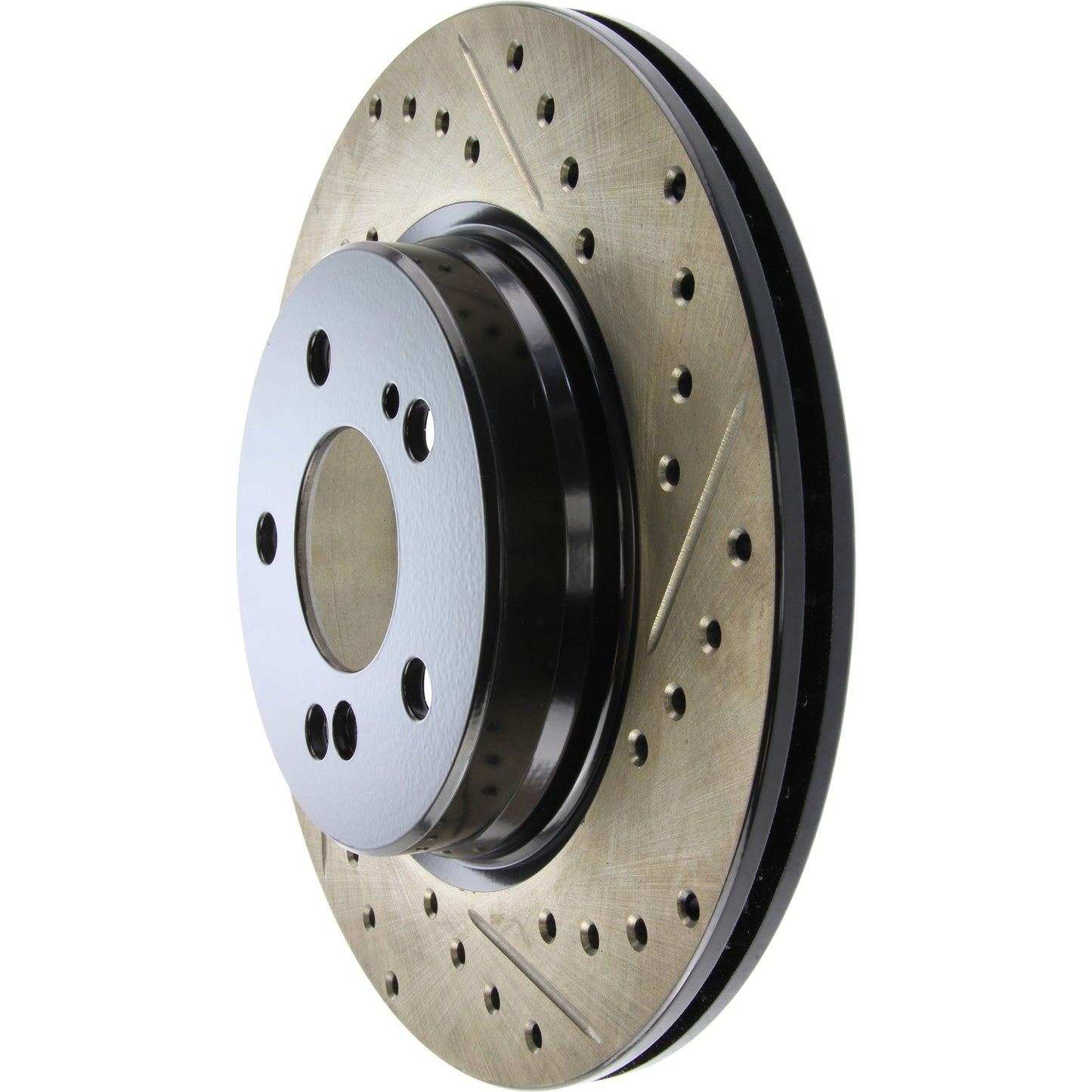 StopTech Slotted & Drilled Sport Brake Rotor 127.35030L