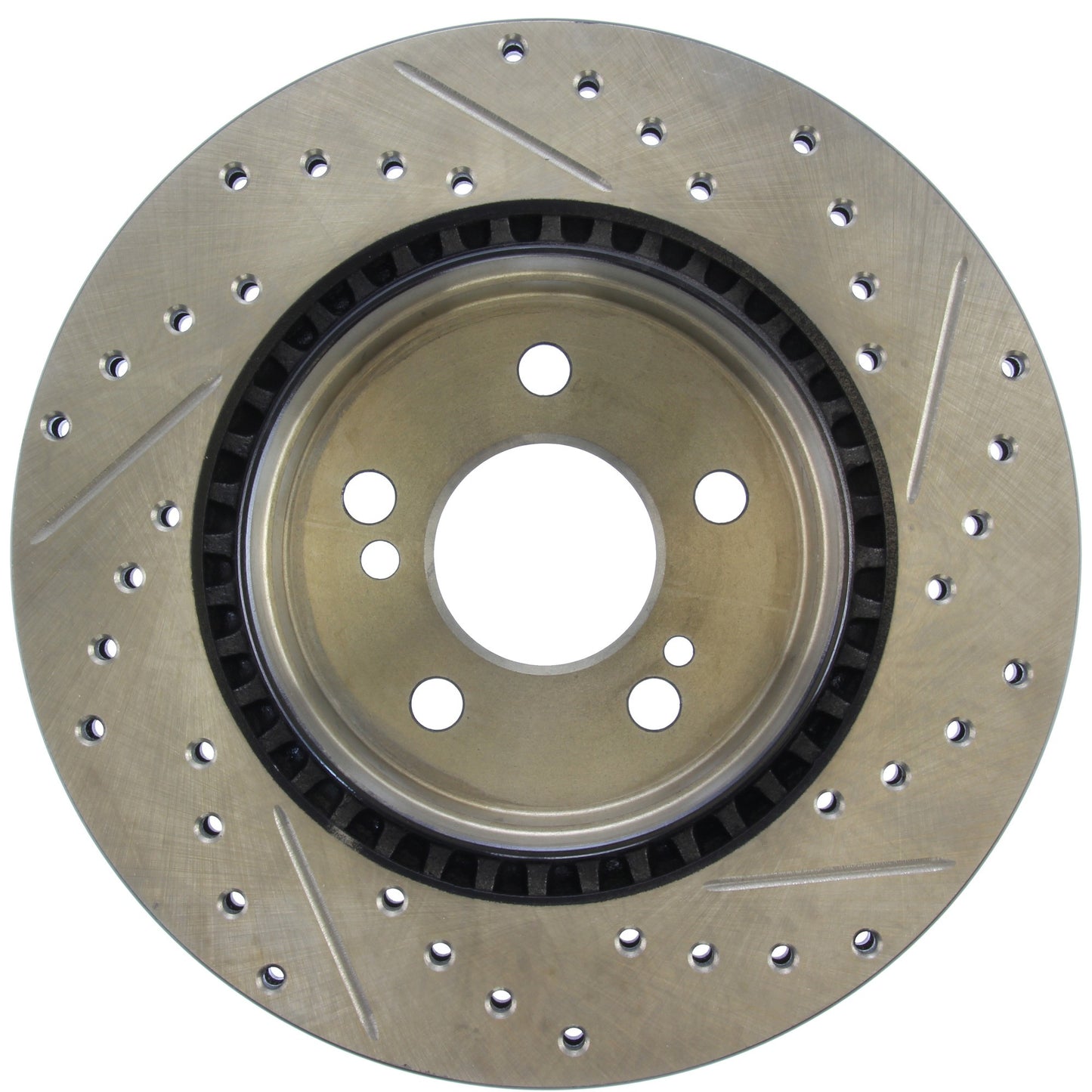 StopTech Slotted & Drilled Sport Brake Rotor 127.35030R