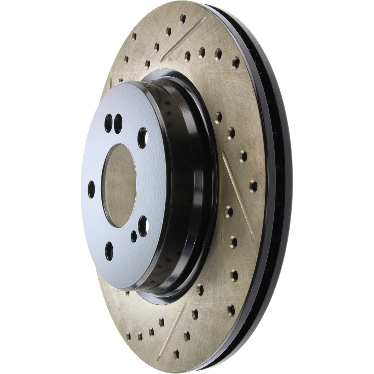 StopTech Slotted & Drilled Sport Brake Rotor 127.35030R
