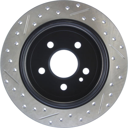 StopTech Slotted & Drilled Sport Brake Rotor 127.35037L