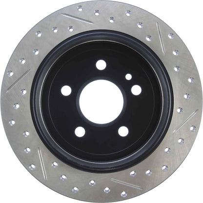 StopTech Slotted & Drilled Sport Brake Rotor 127.35037R