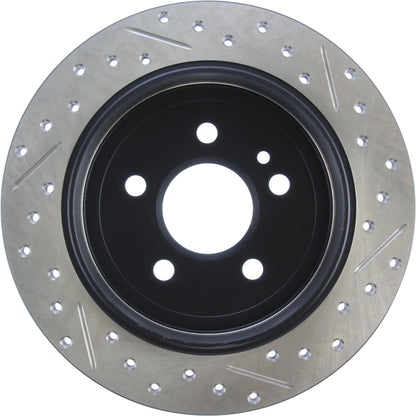 StopTech Slotted & Drilled Sport Brake Rotor 127.35037R