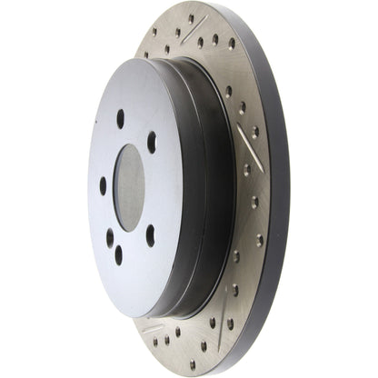 StopTech Slotted & Drilled Sport Brake Rotor 127.35037R