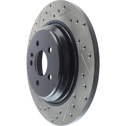 StopTech Slotted & Drilled Sport Brake Rotor 127.35043R