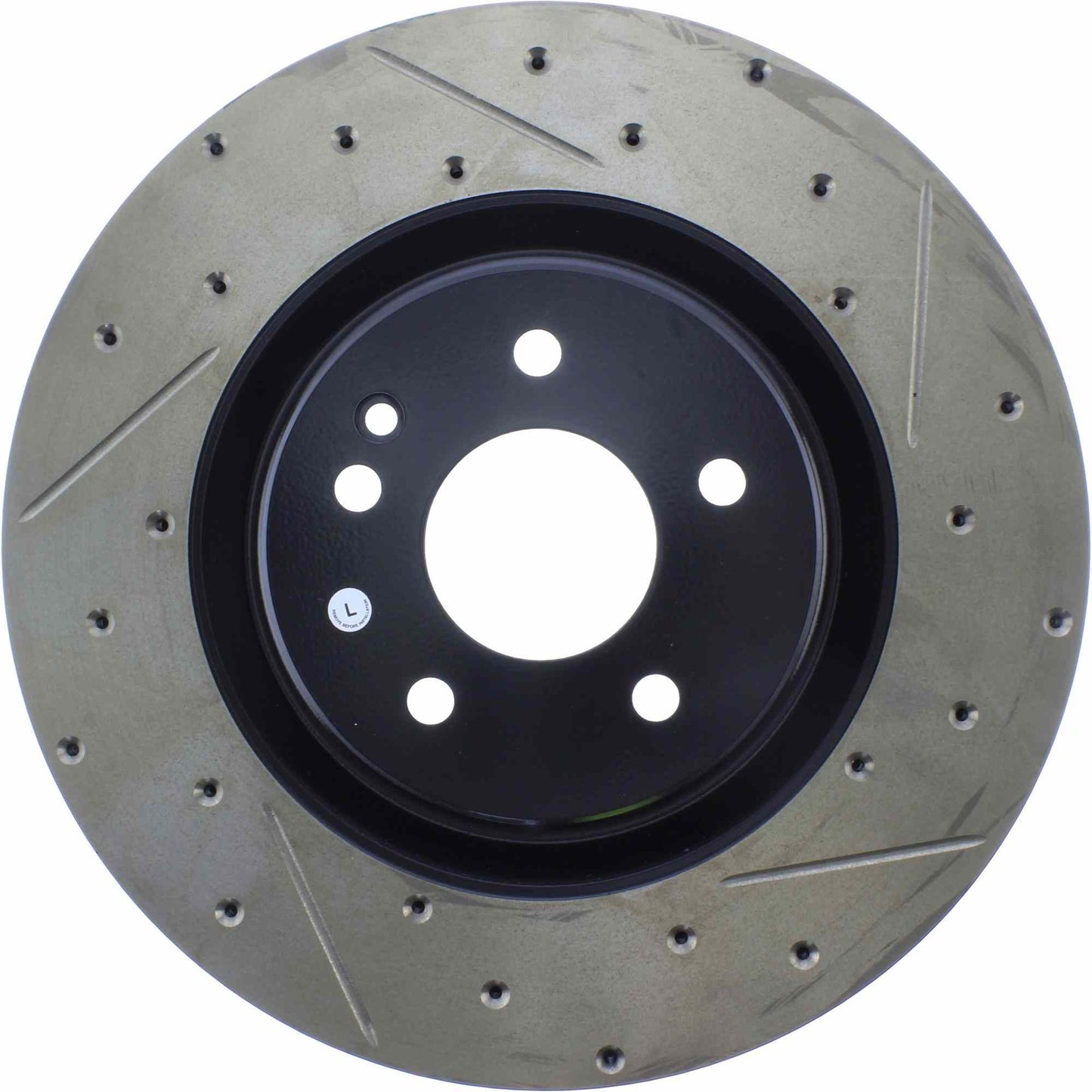 StopTech Slotted & Drilled Sport Brake Rotor 127.35046L