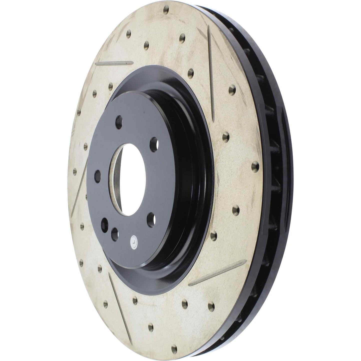 StopTech Slotted & Drilled Sport Brake Rotor 127.35046L