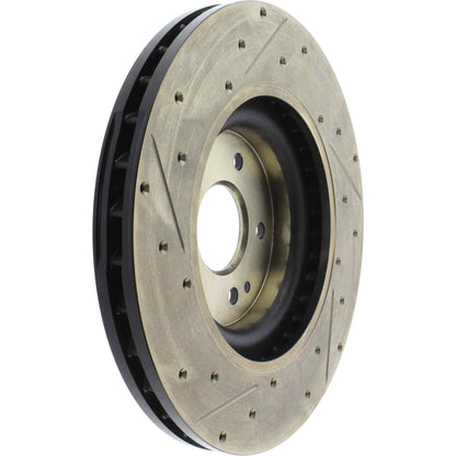 StopTech Slotted & Drilled Sport Brake Rotor 127.35046L