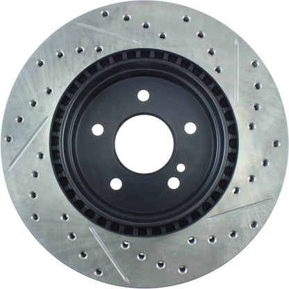 StopTech Slotted & Drilled Sport Brake Rotor 127.35048R