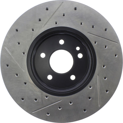 StopTech Slotted & Drilled Sport Brake Rotor 127.35054L