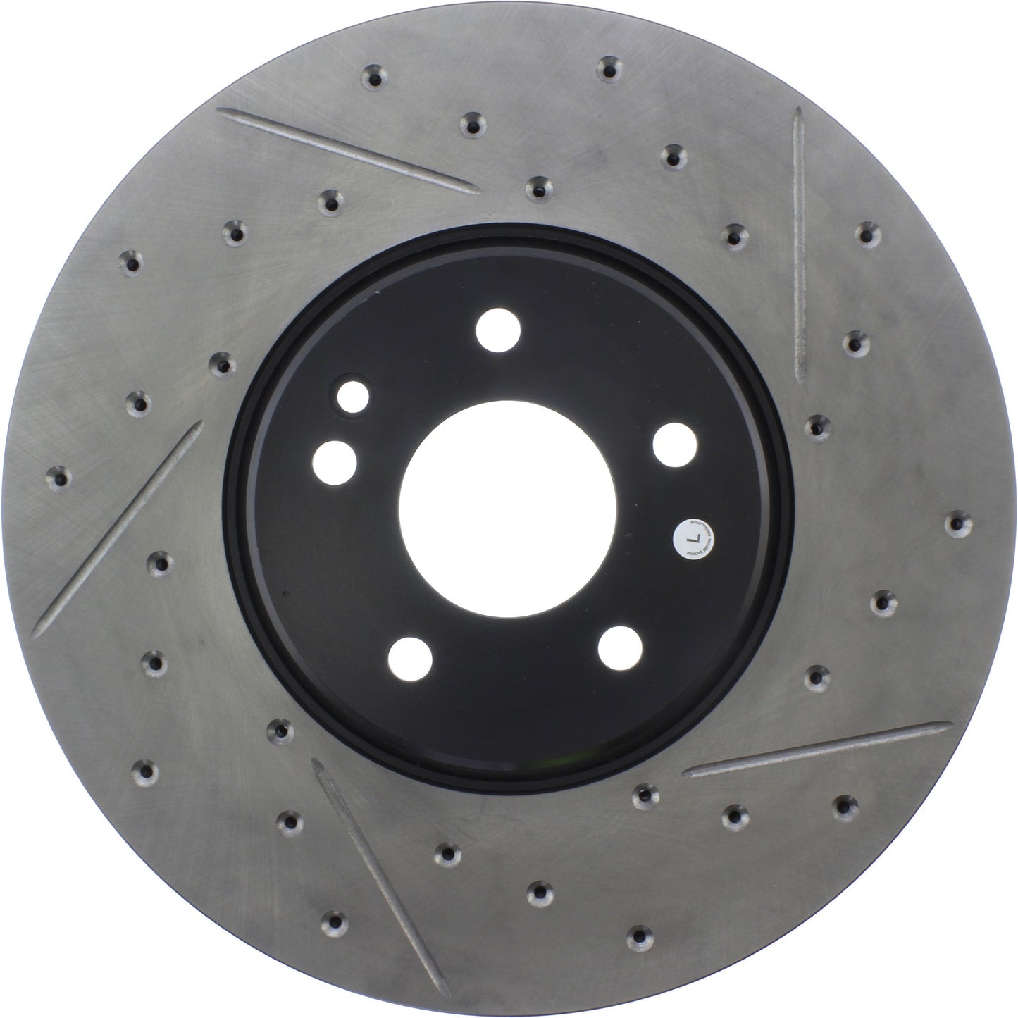 StopTech Slotted & Drilled Sport Brake Rotor 127.35054L