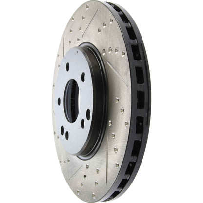 StopTech Slotted & Drilled Sport Brake Rotor 127.35058R