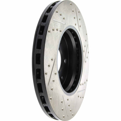StopTech Slotted & Drilled Sport Brake Rotor 127.35058R