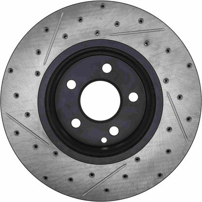 StopTech Slotted & Drilled Sport Brake Rotor 127.35062L