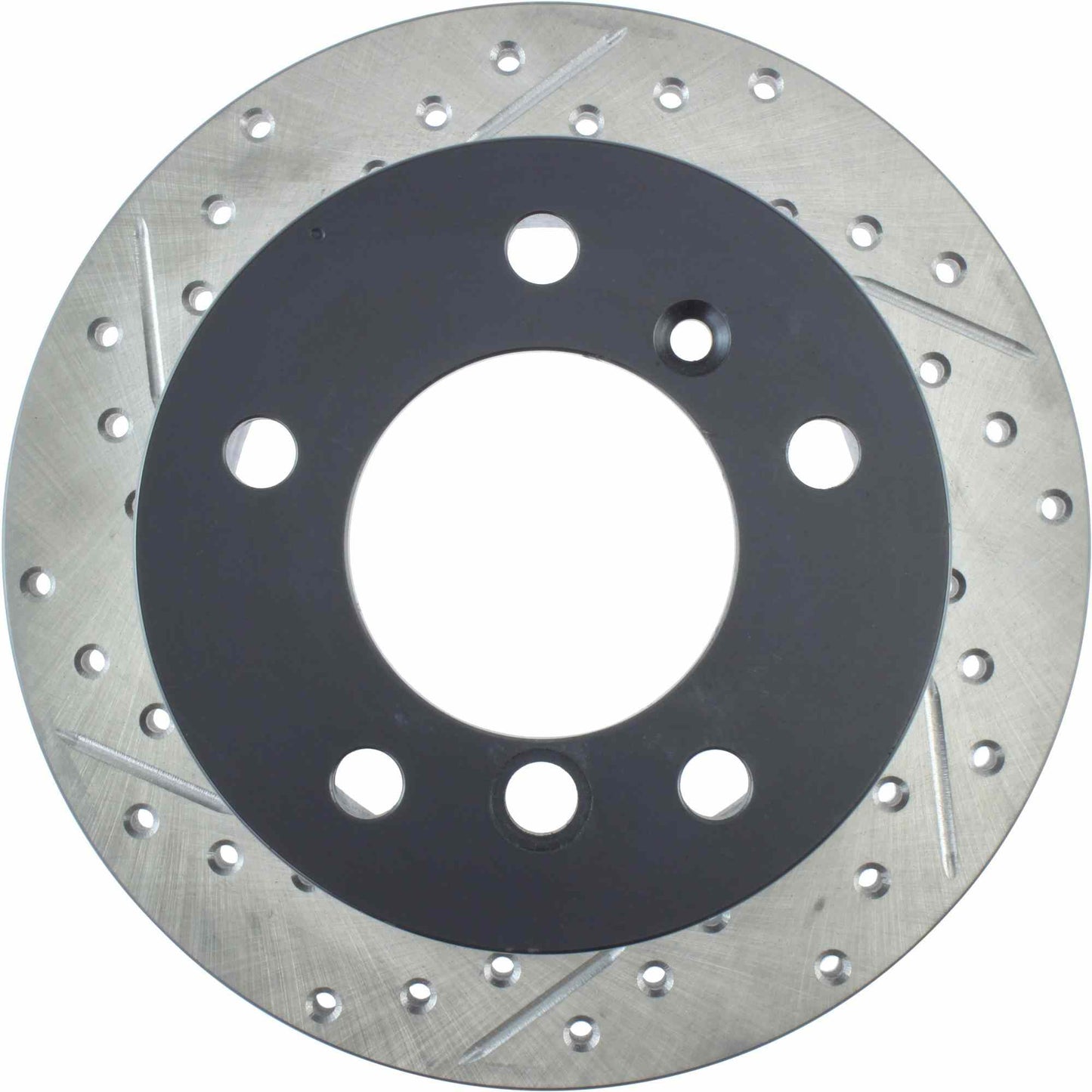 StopTech Slotted & Drilled Sport Brake Rotor 127.35070R