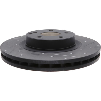 StopTech 05-09 Mercedes Benz CLS500/CLS550 / 09 E500/E550 Slotted & Drilled Left Front Rotors 127.35080L