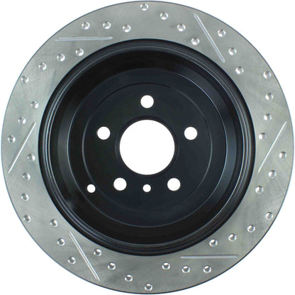 StopTech Slotted & Drilled Sport Brake Rotor 127.35090R