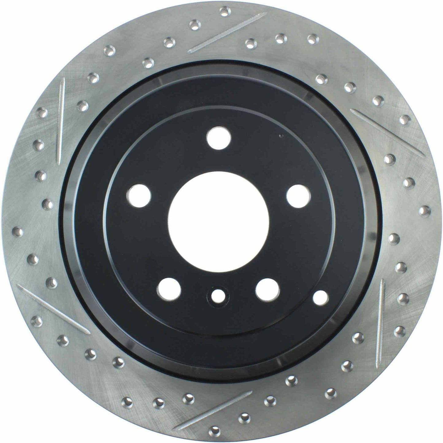 StopTech Slotted & Drilled Sport Brake Rotor 127.35090R
