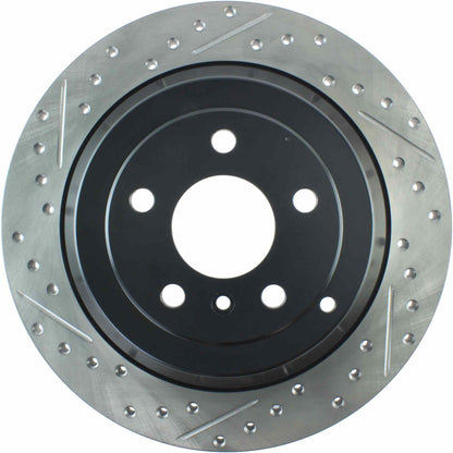 StopTech Slotted & Drilled Sport Brake Rotor 127.35090R