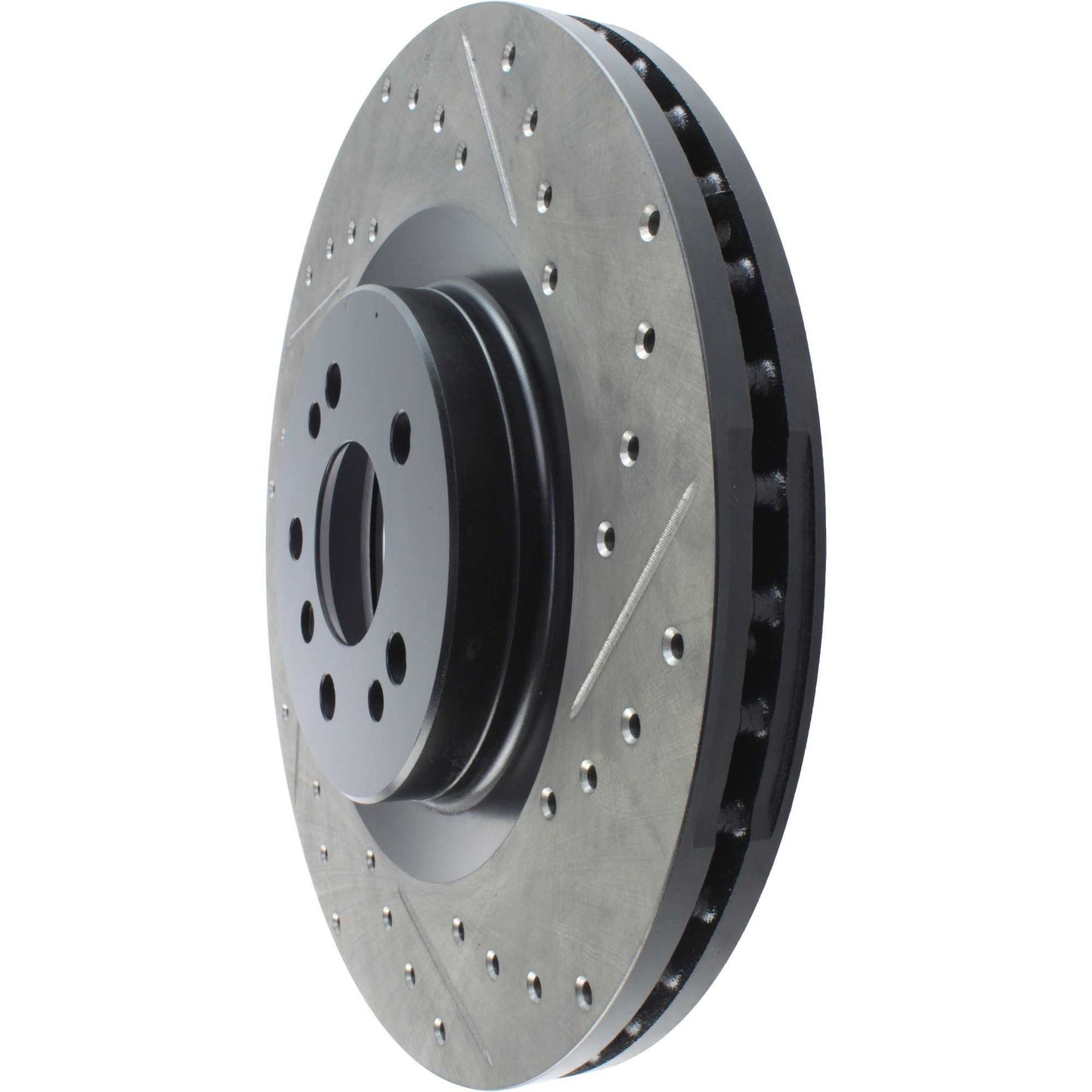 StopTech Slotted & Drilled Sport Brake Rotor 127.35091L