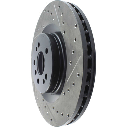 StopTech Slotted & Drilled Sport Brake Rotor 127.35091L