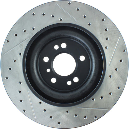 StopTech Slotted & Drilled Sport Brake Rotor 127.35091R