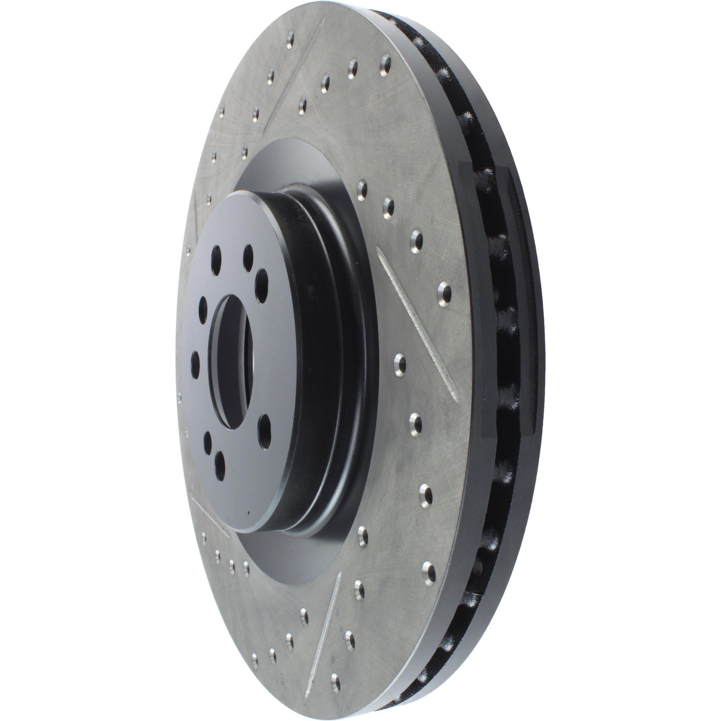 StopTech Slotted & Drilled Sport Brake Rotor 127.35091R