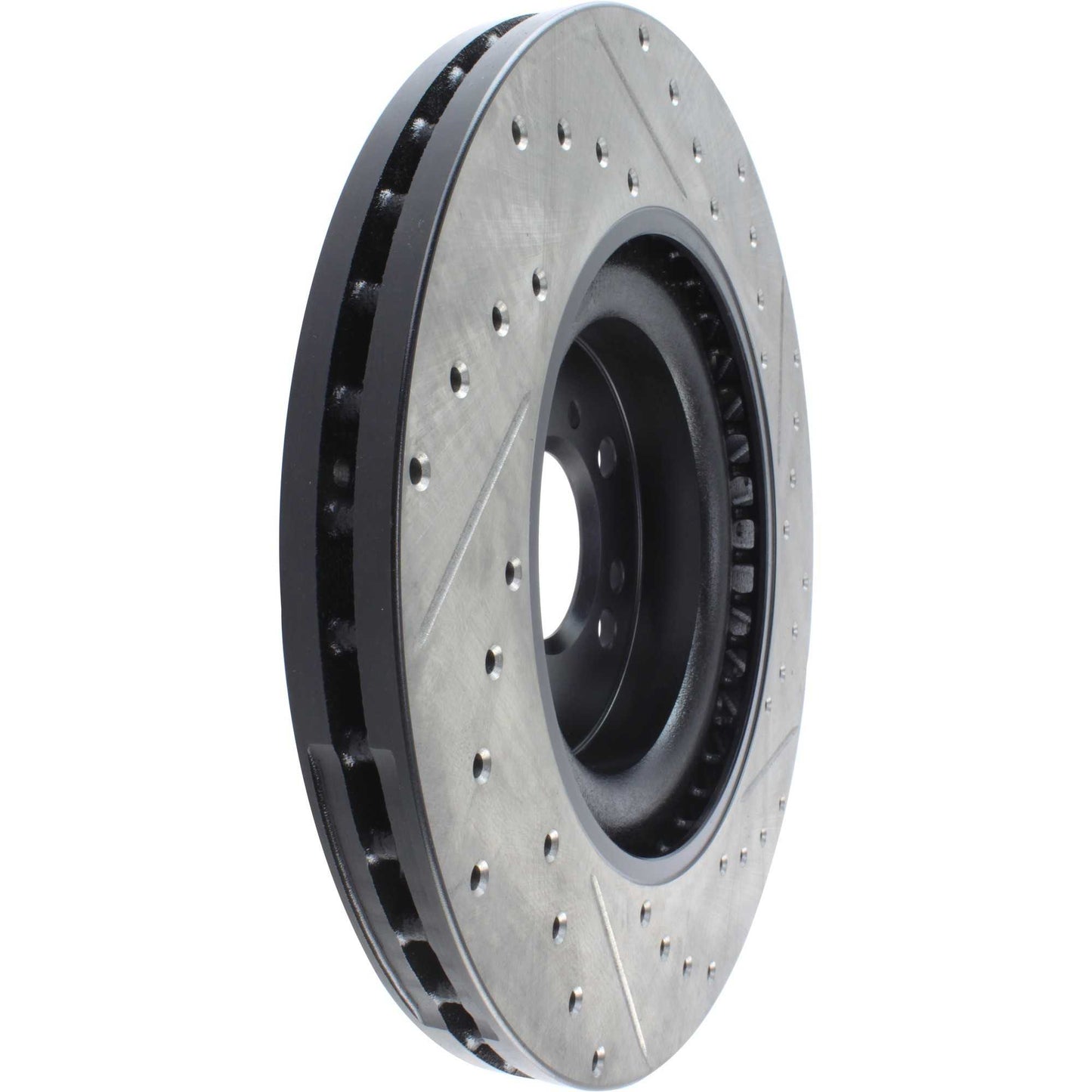 StopTech Slotted & Drilled Sport Brake Rotor 127.35091R