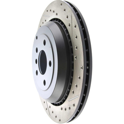 StopTech Slotted & Drilled Sport Brake Rotor 127.35092L