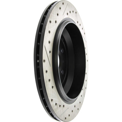 StopTech Slotted & Drilled Sport Brake Rotor 127.35092L