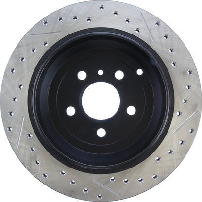 StopTech Slotted & Drilled Sport Brake Rotor 127.35092R