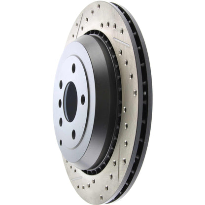 StopTech Slotted & Drilled Sport Brake Rotor 127.35092R