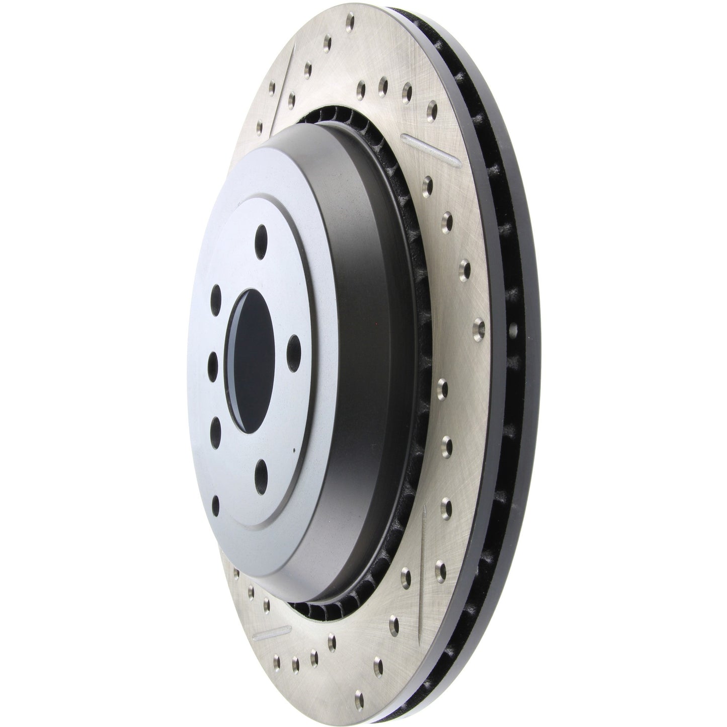 StopTech Slotted & Drilled Sport Brake Rotor 127.35092R