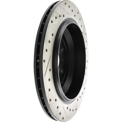 StopTech Slotted & Drilled Sport Brake Rotor 127.35092R