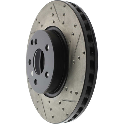 StopTech Slotted & Drilled Sport Brake Rotor 127.35110L