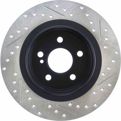 StopTech Slotted & Drilled Sport Brake Rotor 127.35112R