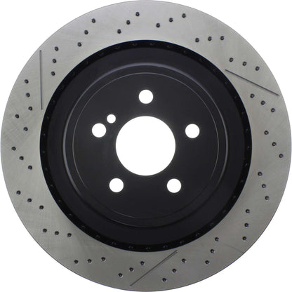 Centric Parts Disc Brake Rotor Premium OE Style Drilled and Slotted for 2012-2015 Mercedes-Benz C63 AMG CLS63 AMG E63 AMG 127.35121