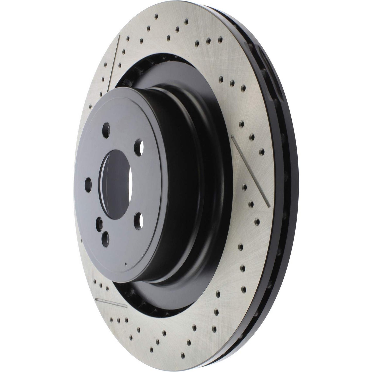 Centric Parts Disc Brake Rotor Premium OE Style Drilled and Slotted for 2012-2015 Mercedes-Benz C63 AMG CLS63 AMG E63 AMG 127.35121