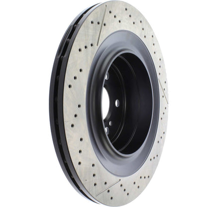 Centric Parts Disc Brake Rotor Premium OE Style Drilled and Slotted for 2012-2015 Mercedes-Benz C63 AMG CLS63 AMG E63 AMG 127.35121