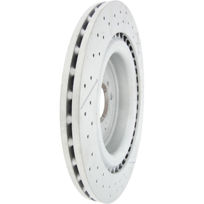 Centric Parts Disc Brake Rotor Premium OE Style Drilled and Slotted for 2013-2016 Mercedes-Benz GL63 AMG, 2012-2015 ML63 AMG, 2017-2019 GLE43/GLE63/GLS63 AMG 127.35129