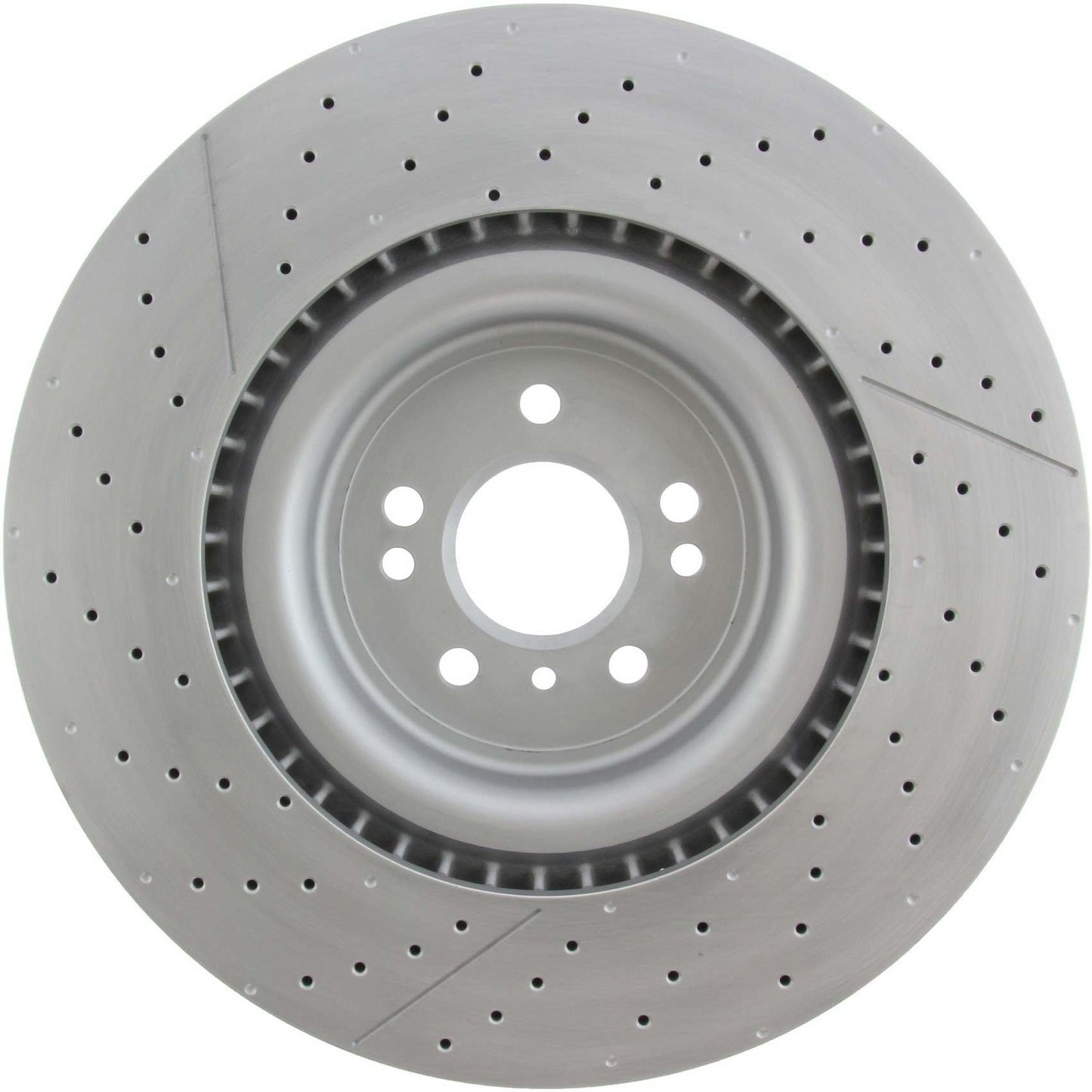 Centric Parts Disc Brake Rotor Premium OE Style Drilled and Slotted with Electro Coating for 2013-2016 Mercedes-Benz GL63 AMG, 2017-2019 GLE43/GLE63/GLS63/GLS550, 2012-2015 ML63 AMG