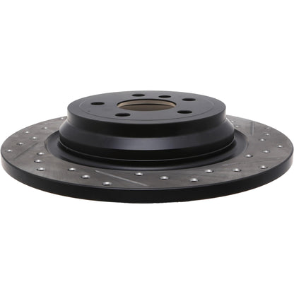 StopTech 17-19 Mercedes-Benz GLE43 AMG Sport Drilled & Slotted Rotor - Rear Left 127.35131L
