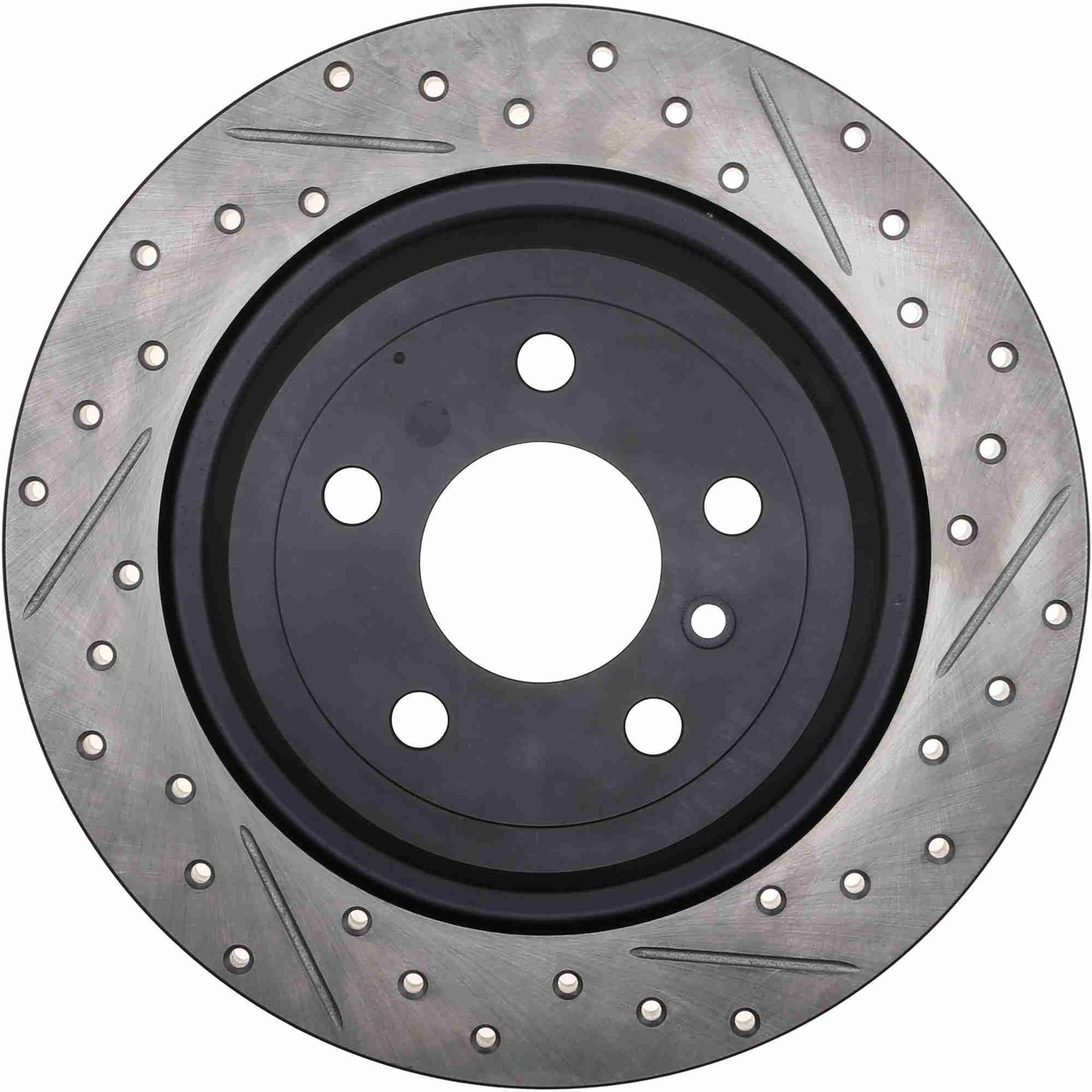 StopTech 17-19 Mercedes-Benz GLE43 AMG Sport Drilled & Slotted Rotor - Rear Left 127.35131L