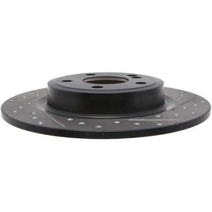 StopTech Sport Drilled/Slotted Brake Rotor; Rear Left