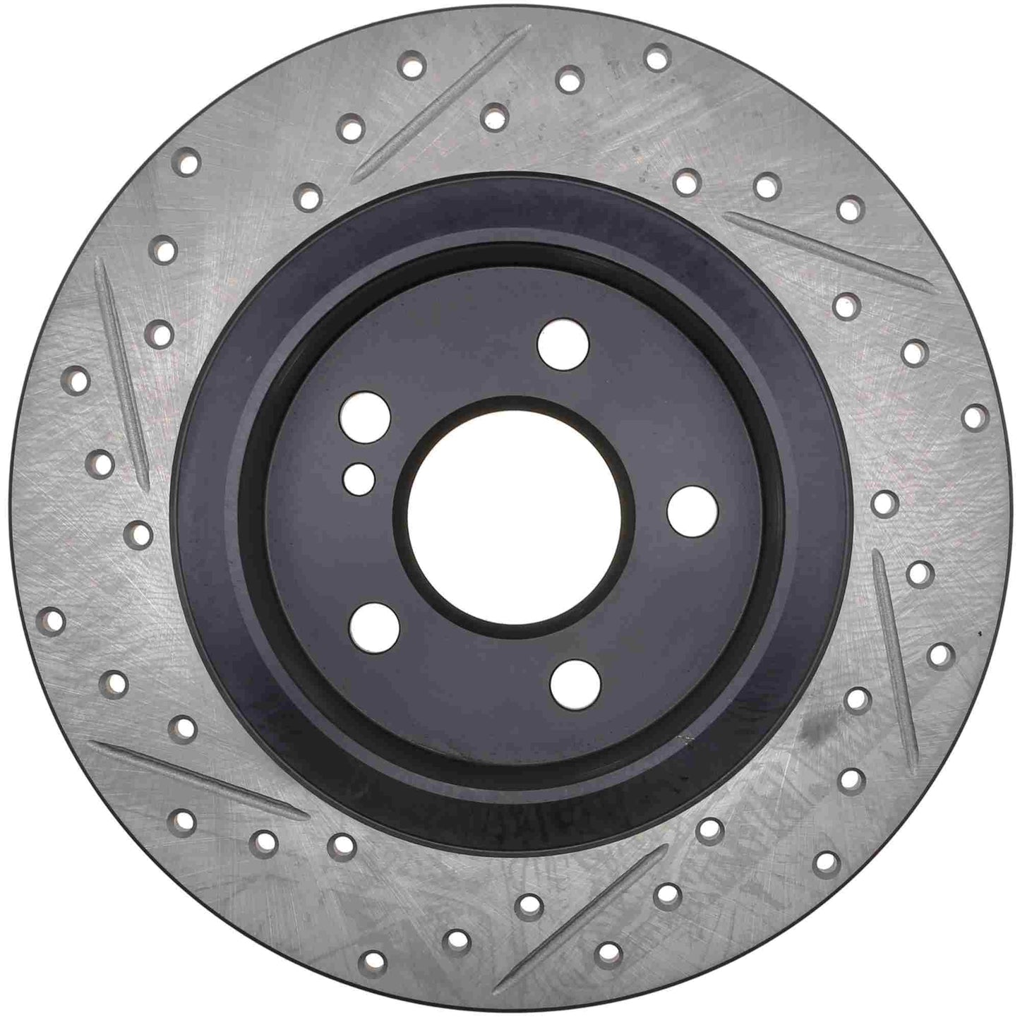 StopTech Sport Drilled/Slotted Brake Rotor; Rear Left