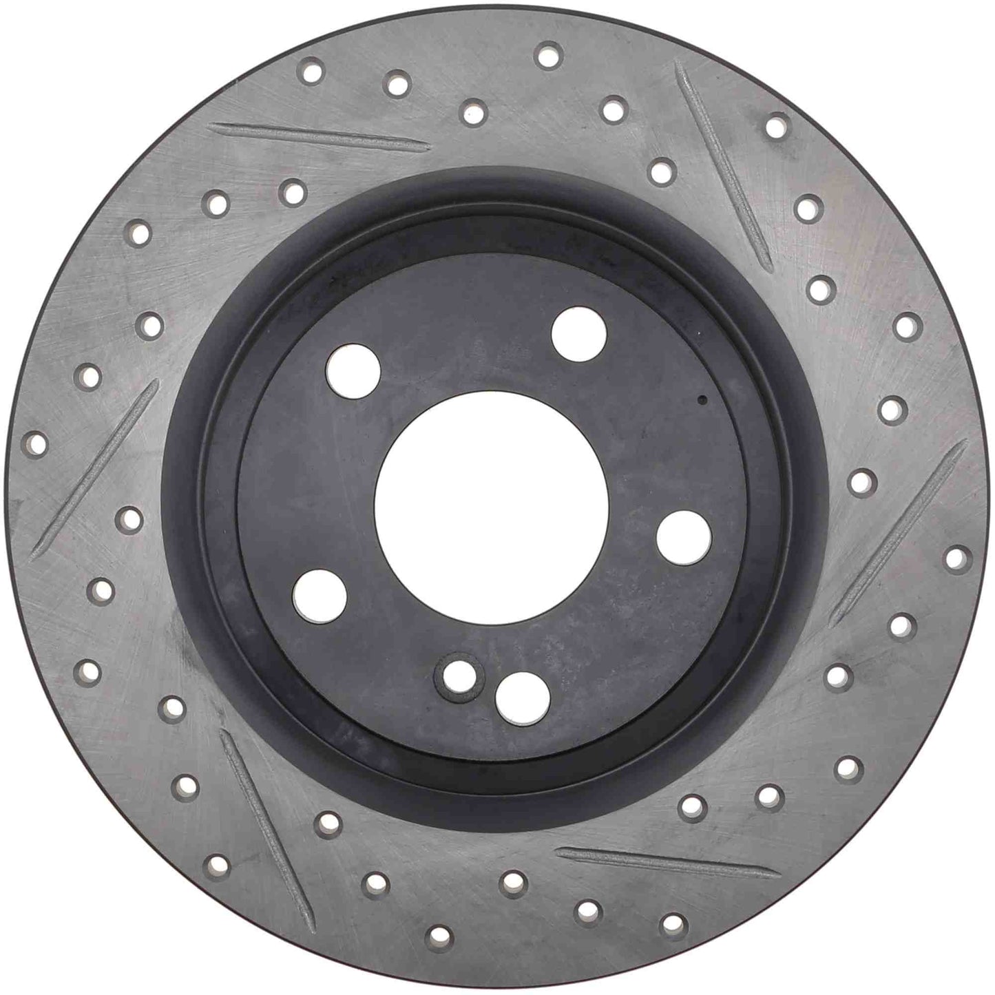 StopTech Sport Drilled/Slotted Brake Rotor; Rear Left