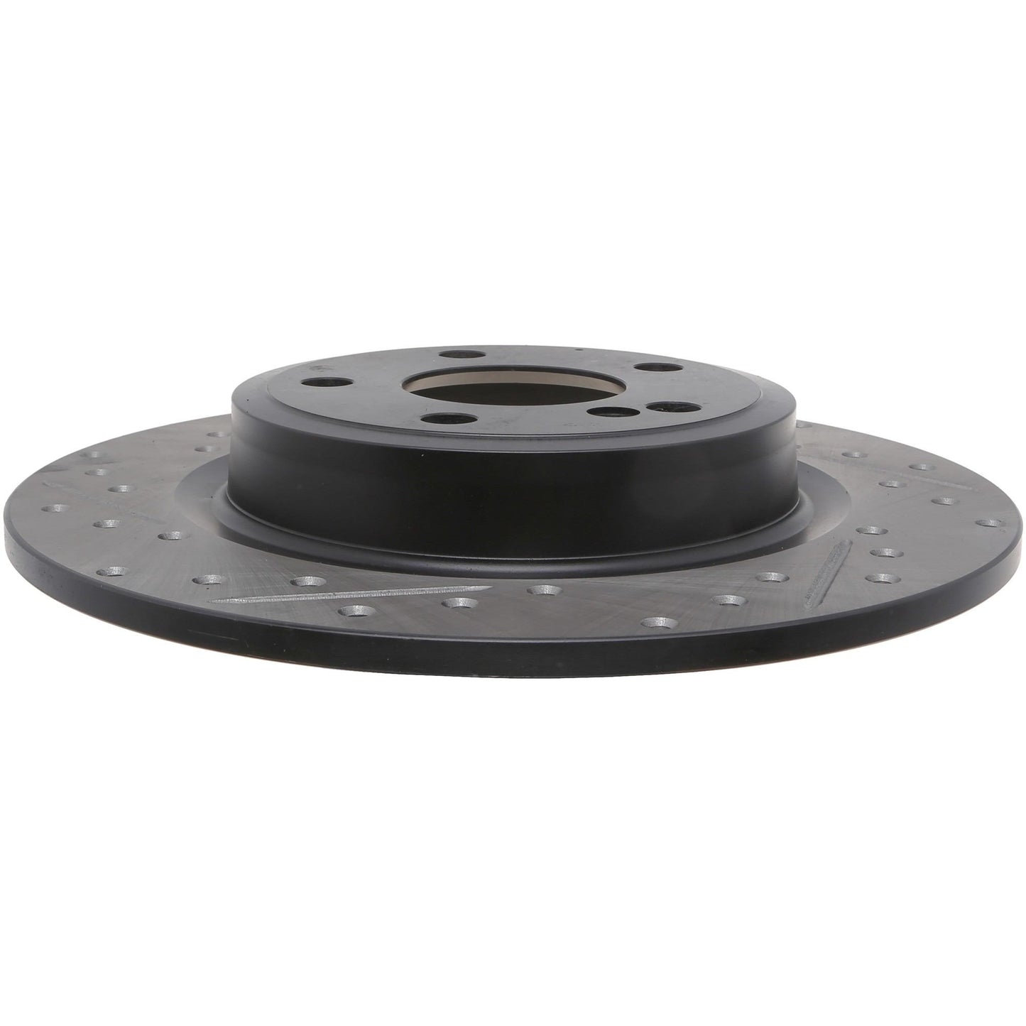 StopTech Sport Drilled/Slotted Brake Rotor; Rear Right
